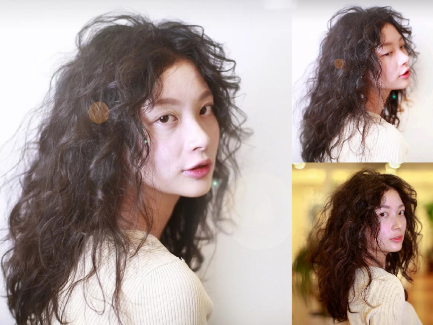 男士头大脸大烫发发型,脸大的男生适合什么发型烫发