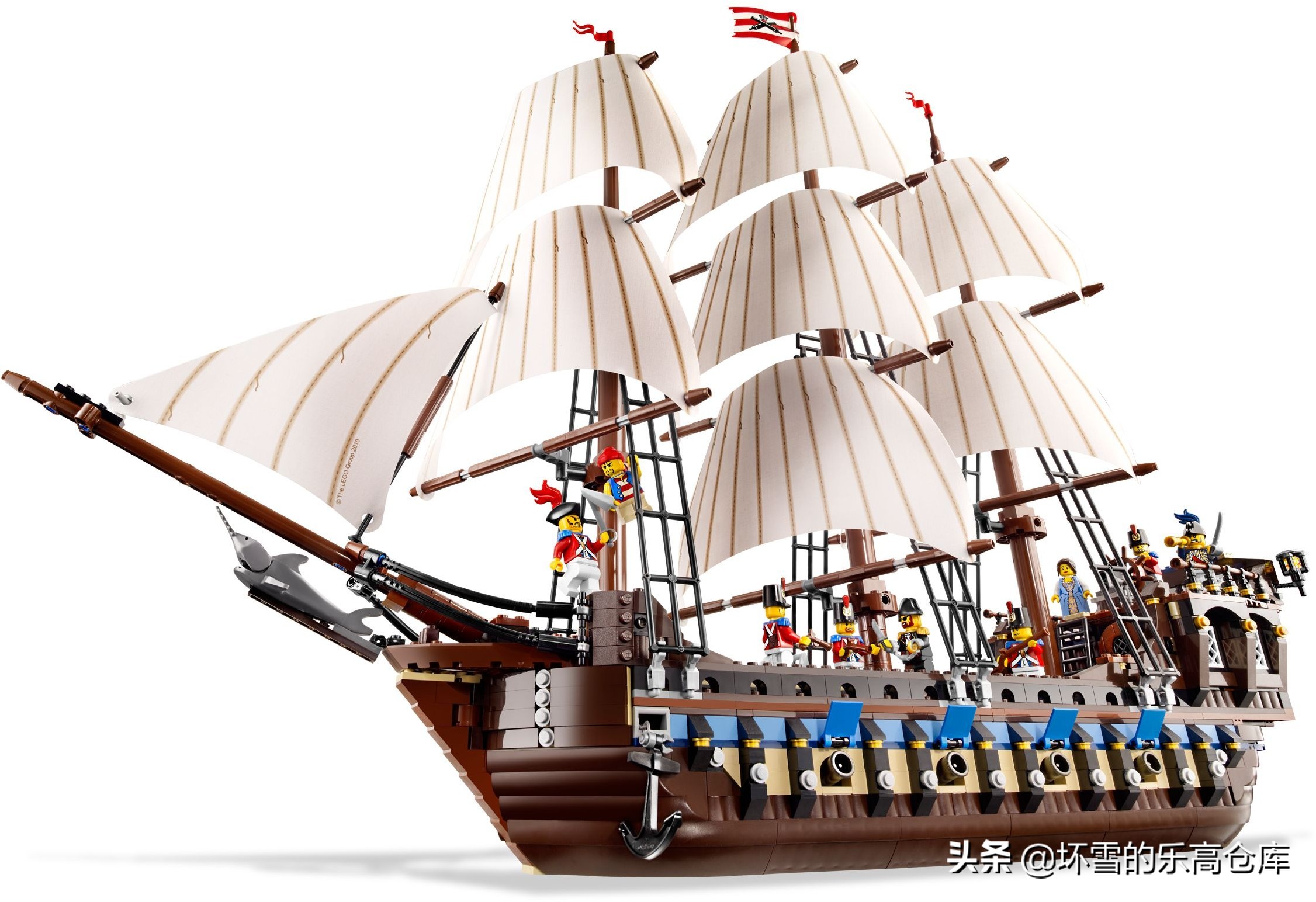 乐高海盗船经典款,海盗系列乐高