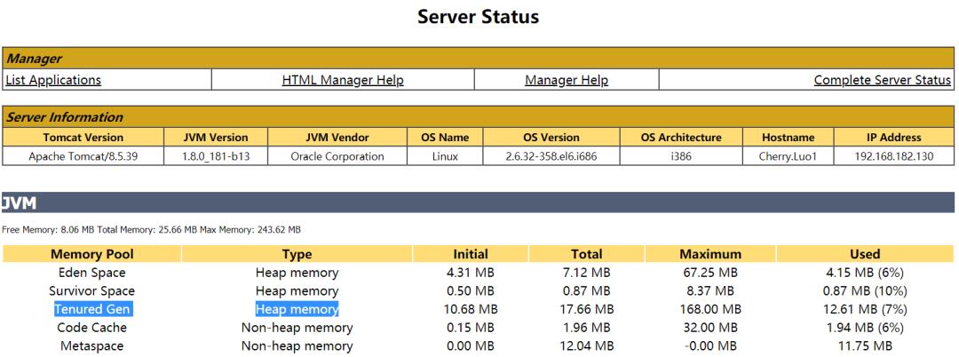 tomcat监控调优,tomcat性能优化压测