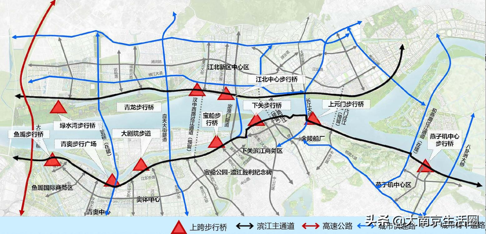 南京都市圈发展规划,南京五桥板块规划发展