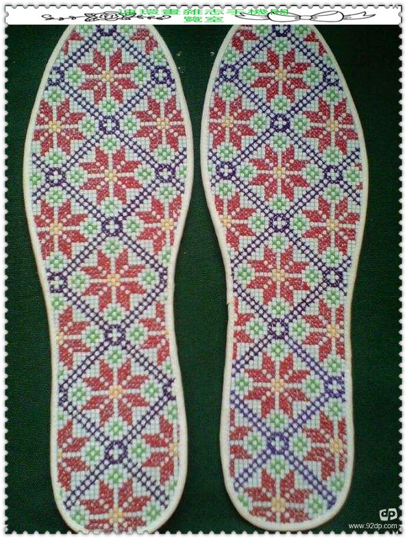 绣花鞋垫欣赏,绣花鞋垫大全完整版
