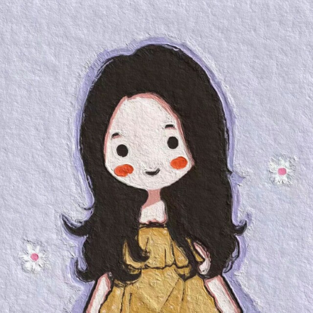 油画风头像可爱,油画风小头像