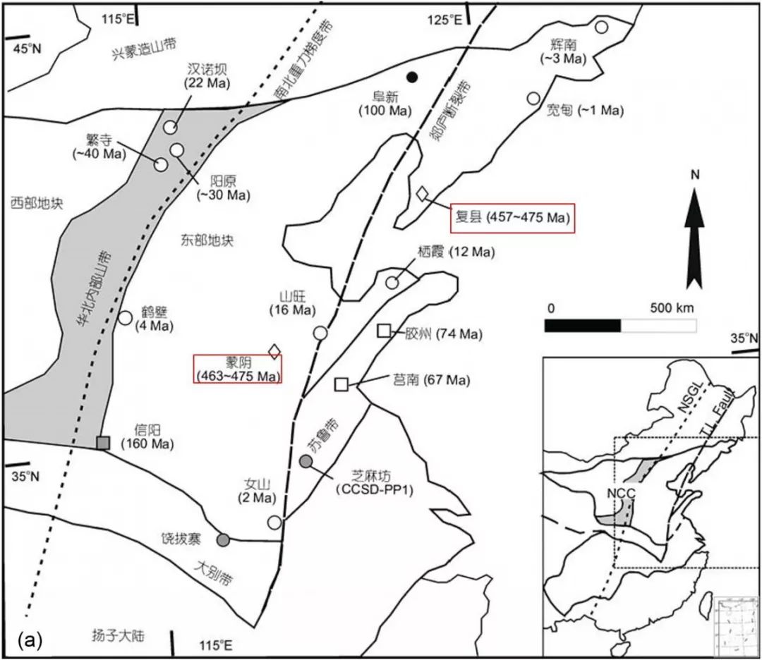郯庐断裂形成的地质景观,郯庐断裂带如何形成的