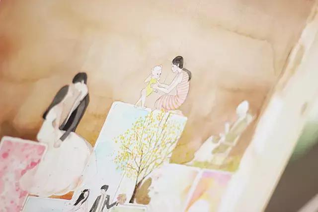 自己做ins插画卡片少女心 (少女心简单插画可爱小图案)