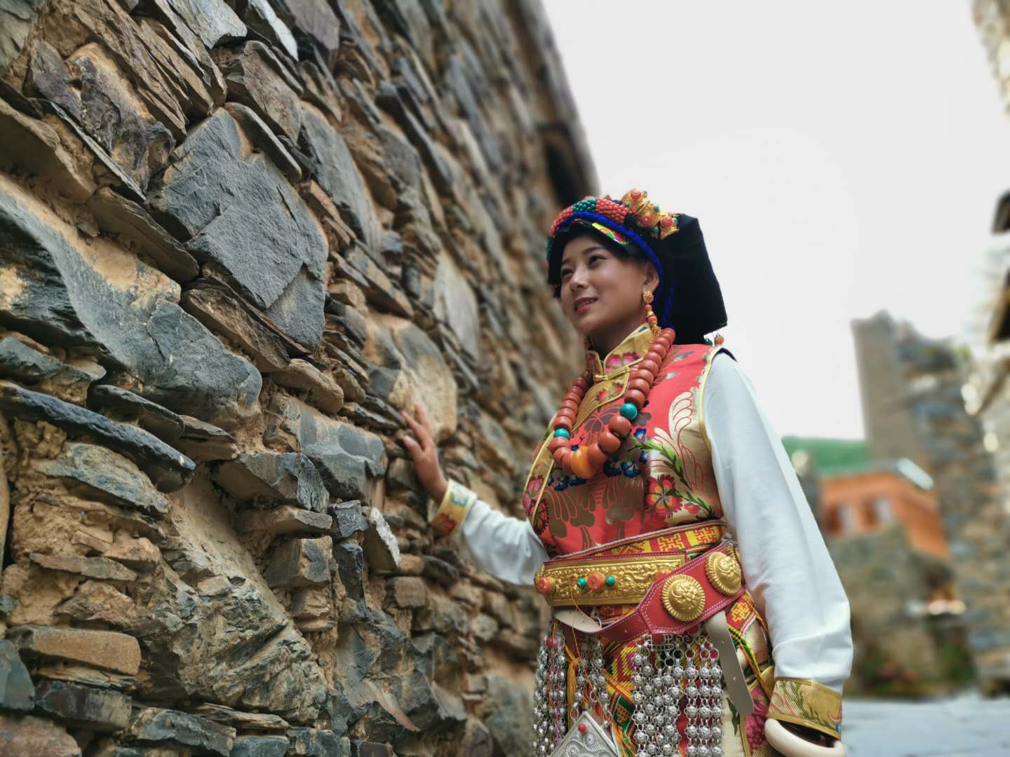 四川阿坝州羌寨碉楼群,阿坝藏族羌族自治州碉楼