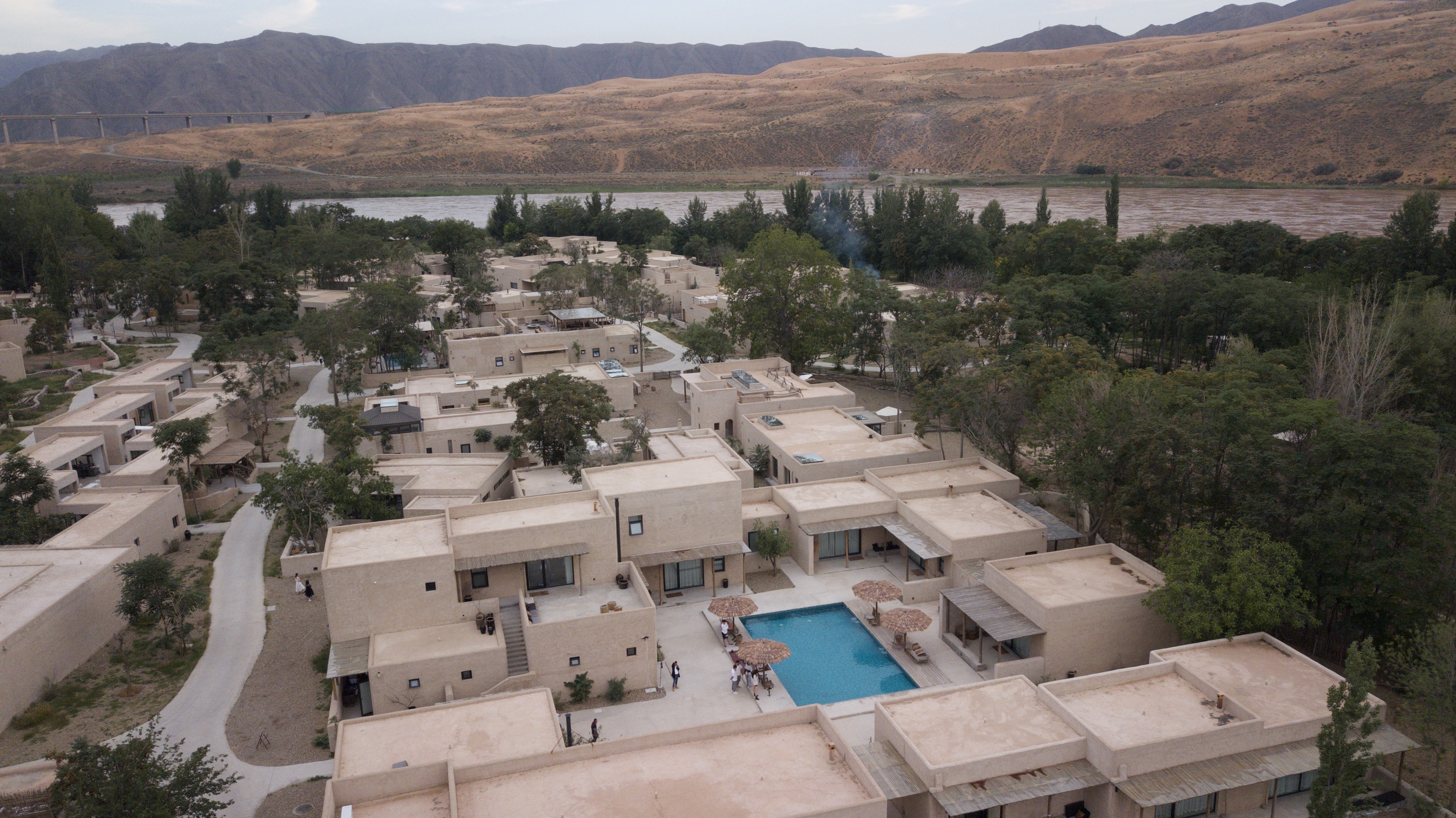 在沙坡头的刷赞住宿