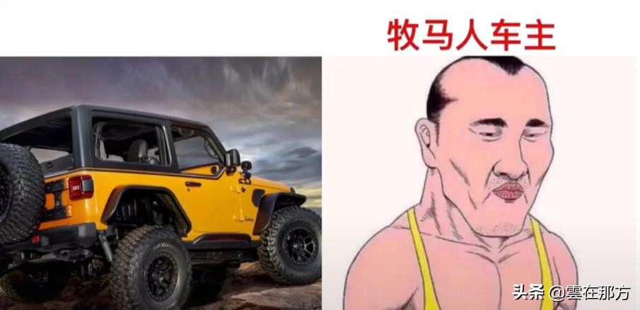 宝马车主漫画形象,各系车主的漫画形象