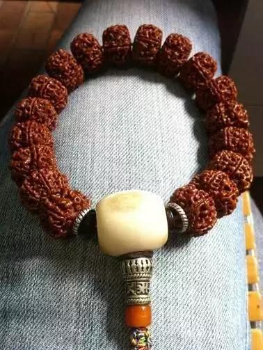 藏式龙鳞纹小金刚包浆,藏式小金刚108颗包浆