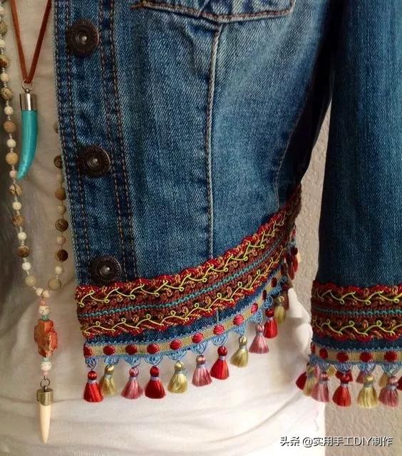 衣物旧物改造,旧物改造复古风衣服