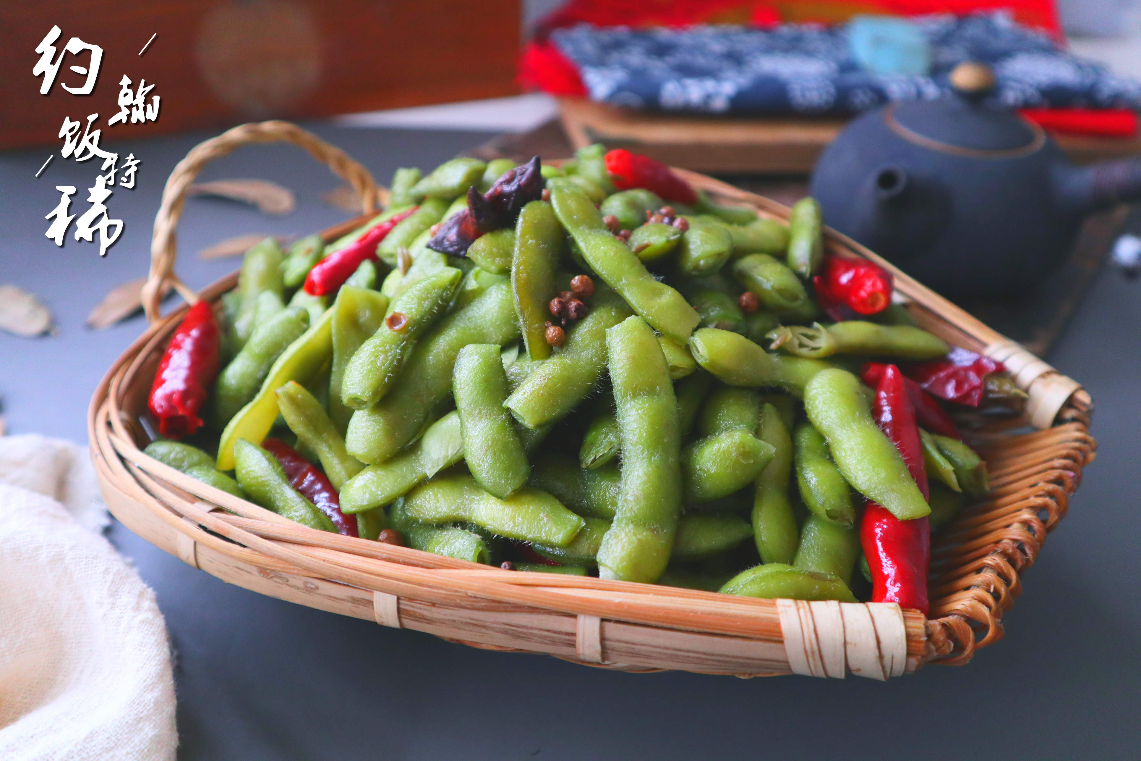 北方夜市卤毛豆做法,卤毛豆正确方法