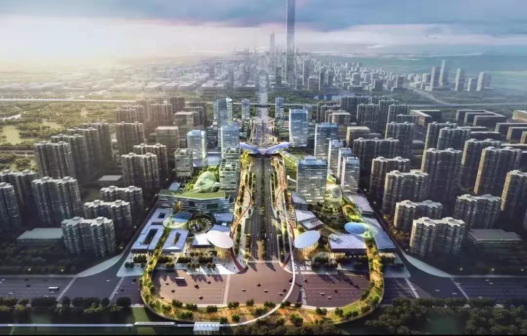 西咸新区大西安中轴线,大西安中轴线最新消息