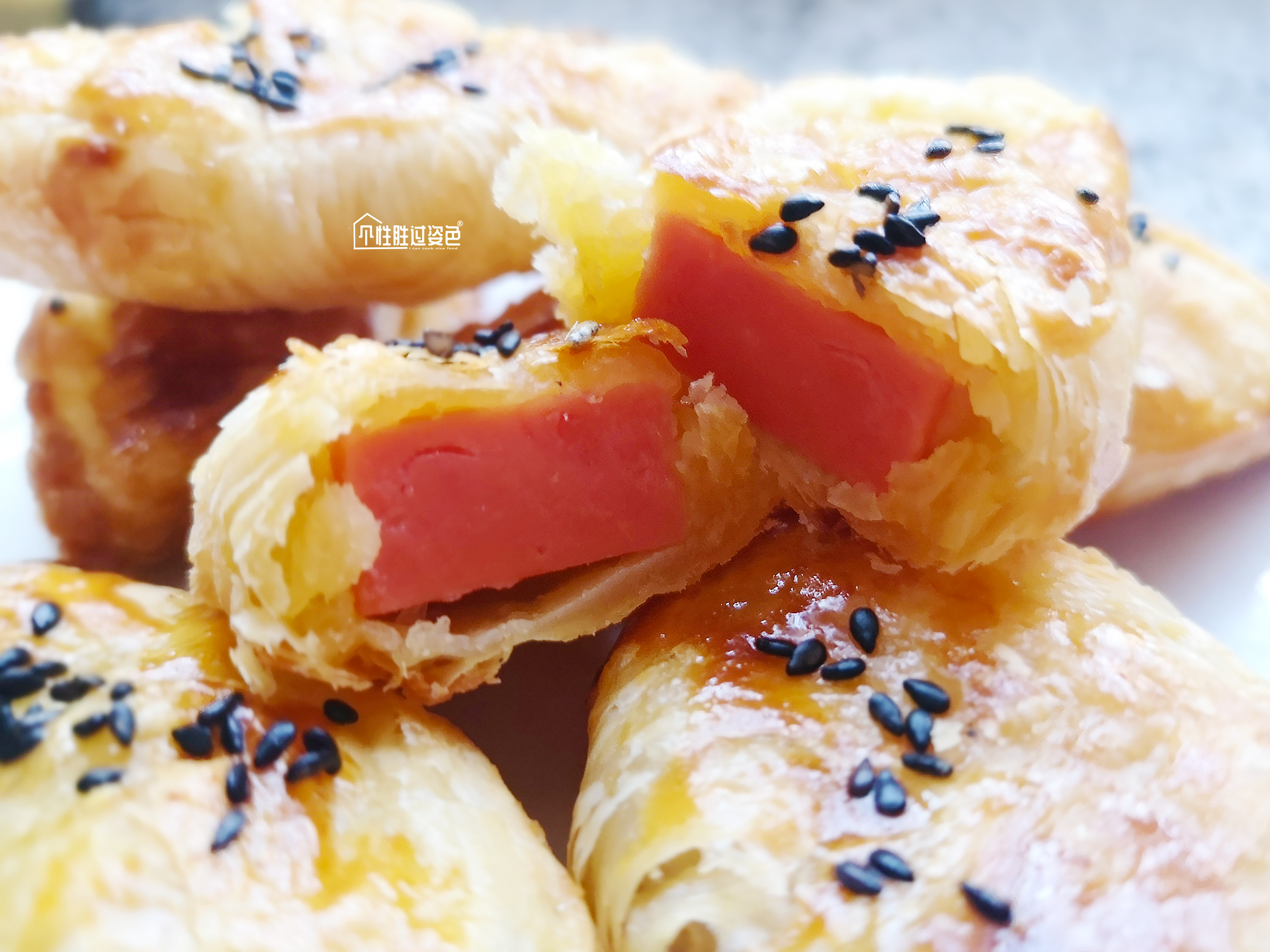 蛋挞皮新吃法草莓酥,蛋挞皮各种创新做法