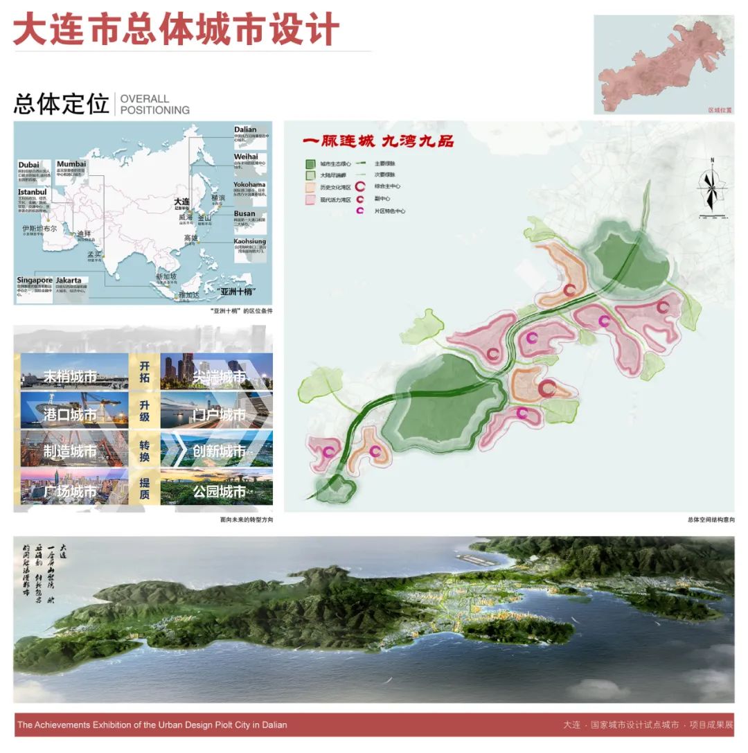 大连城市logo设计图,大连城市设计效果图