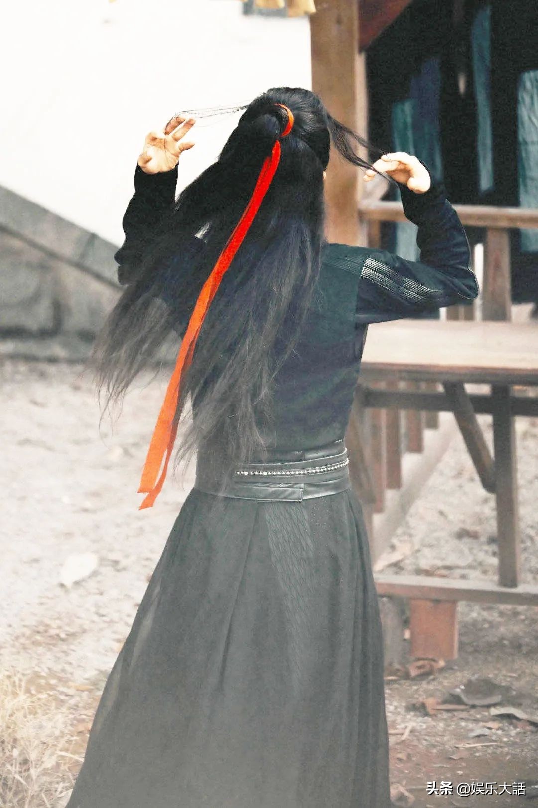 以前古装造型发带,古装造型教程发带