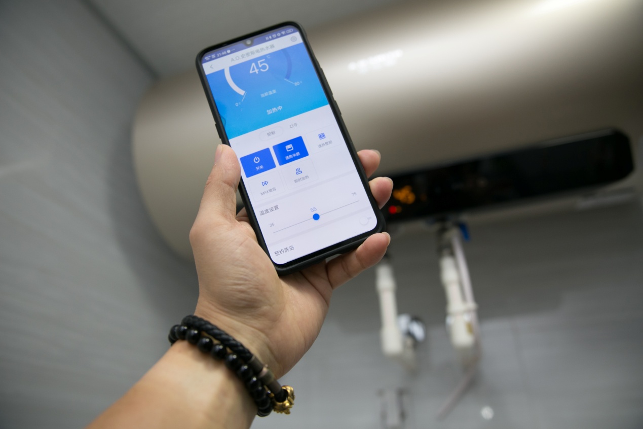 ao史密斯薄型速热电热水器,史密斯50升节能电热水器