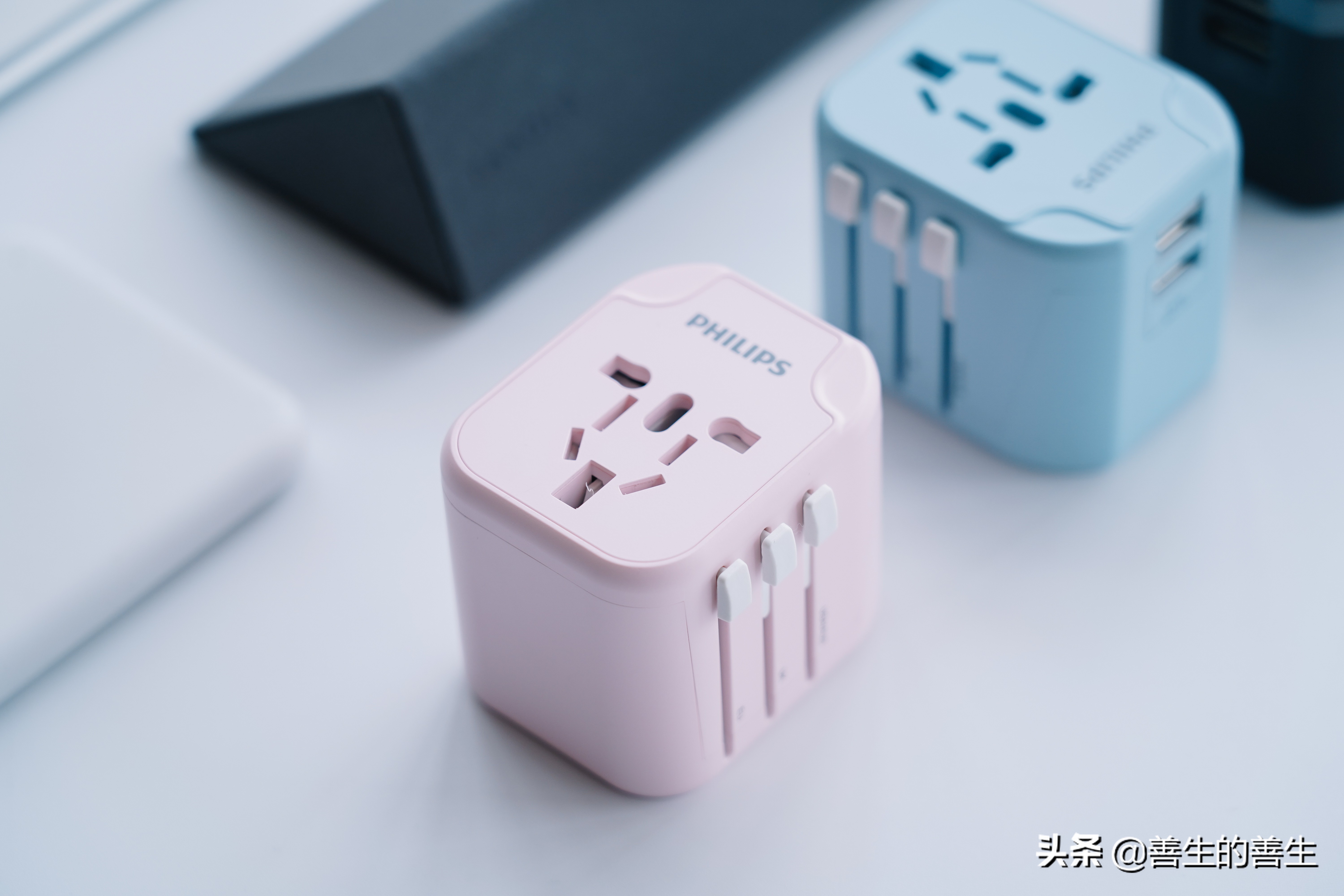 出国只带一个行李箱,飞利浦三脚usb插座评测