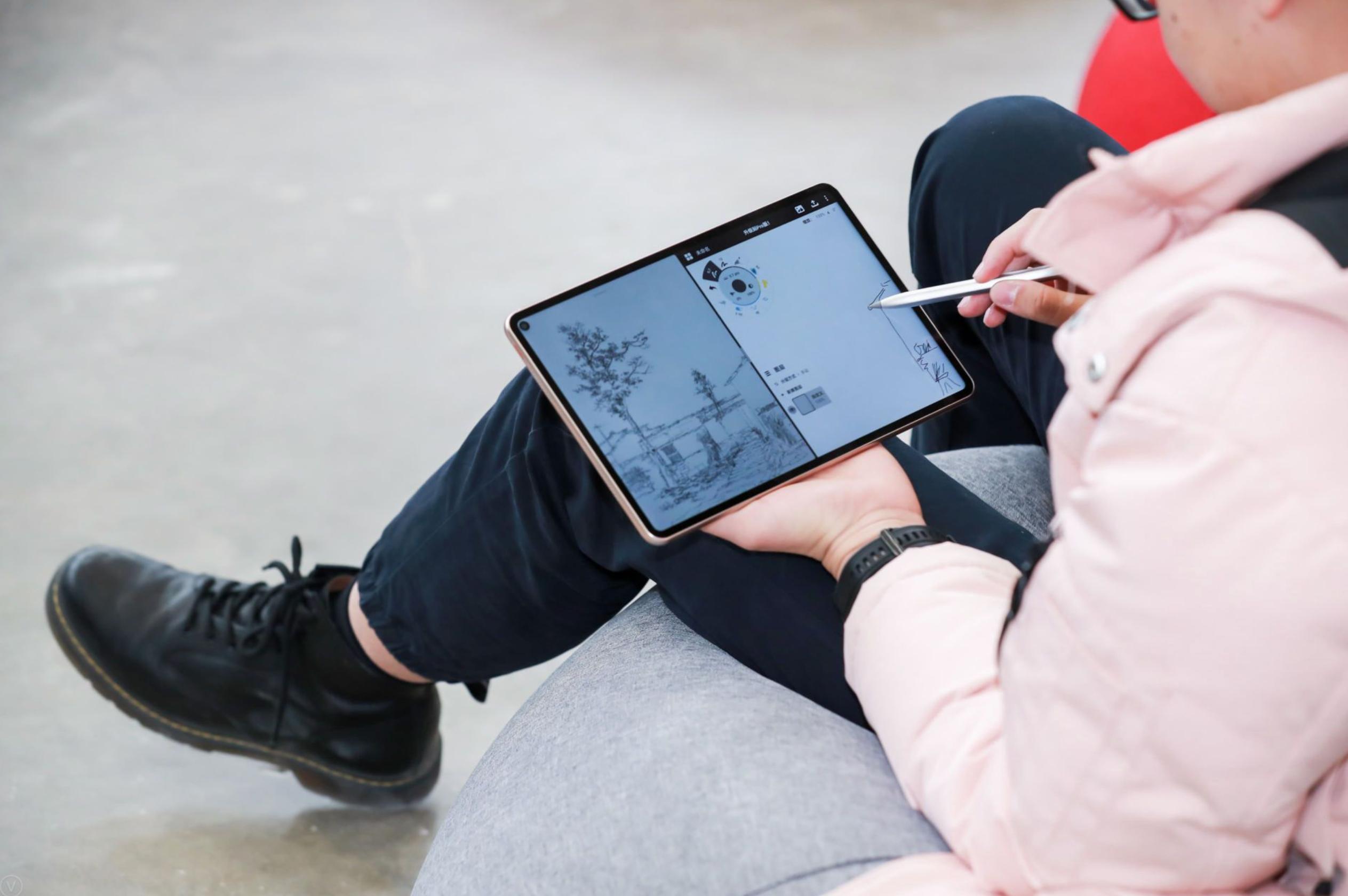 华为matepadpro手绘教程,华为matepadpro画世界教学