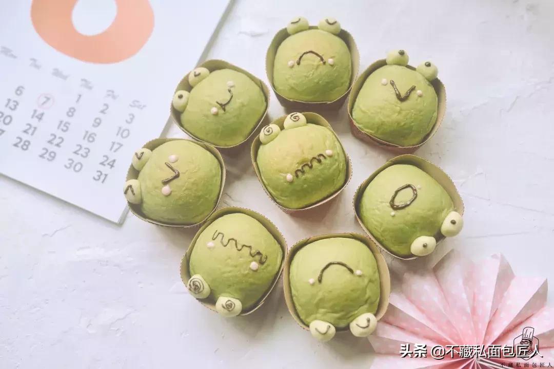 这是什么面包,可爱到要挤出屏幕了