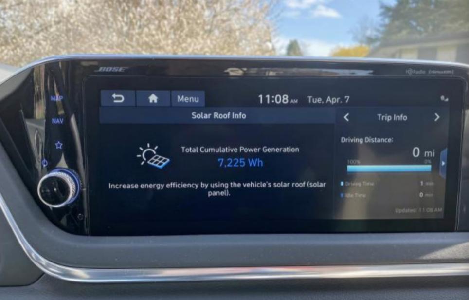 又都开始玩太阳能了?这辆现代到底咋样?