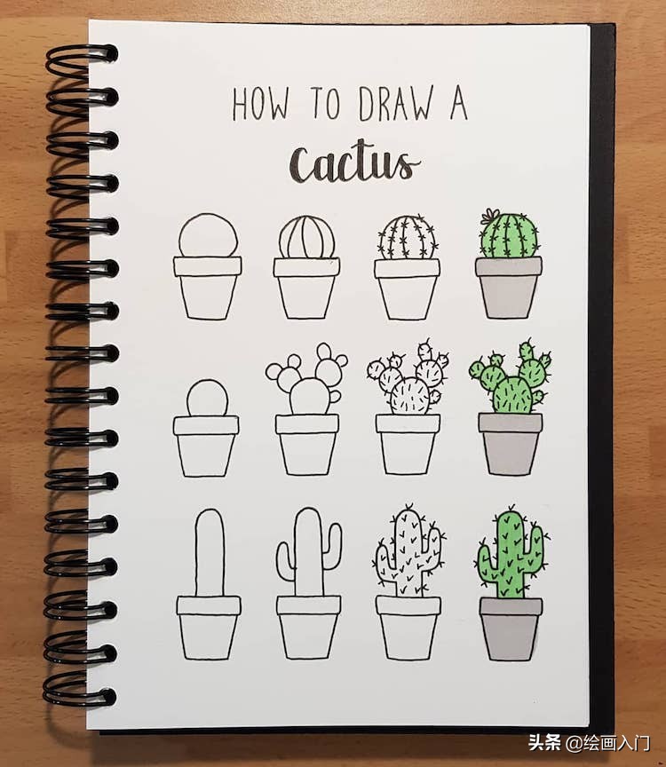 小猪佩奇和小猪乔治的卡通简笔画,绘画一年级简单又漂亮简笔画