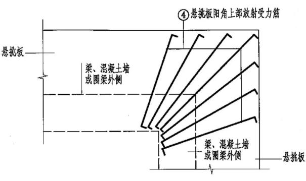 悬挑板坍塌击穿楼板