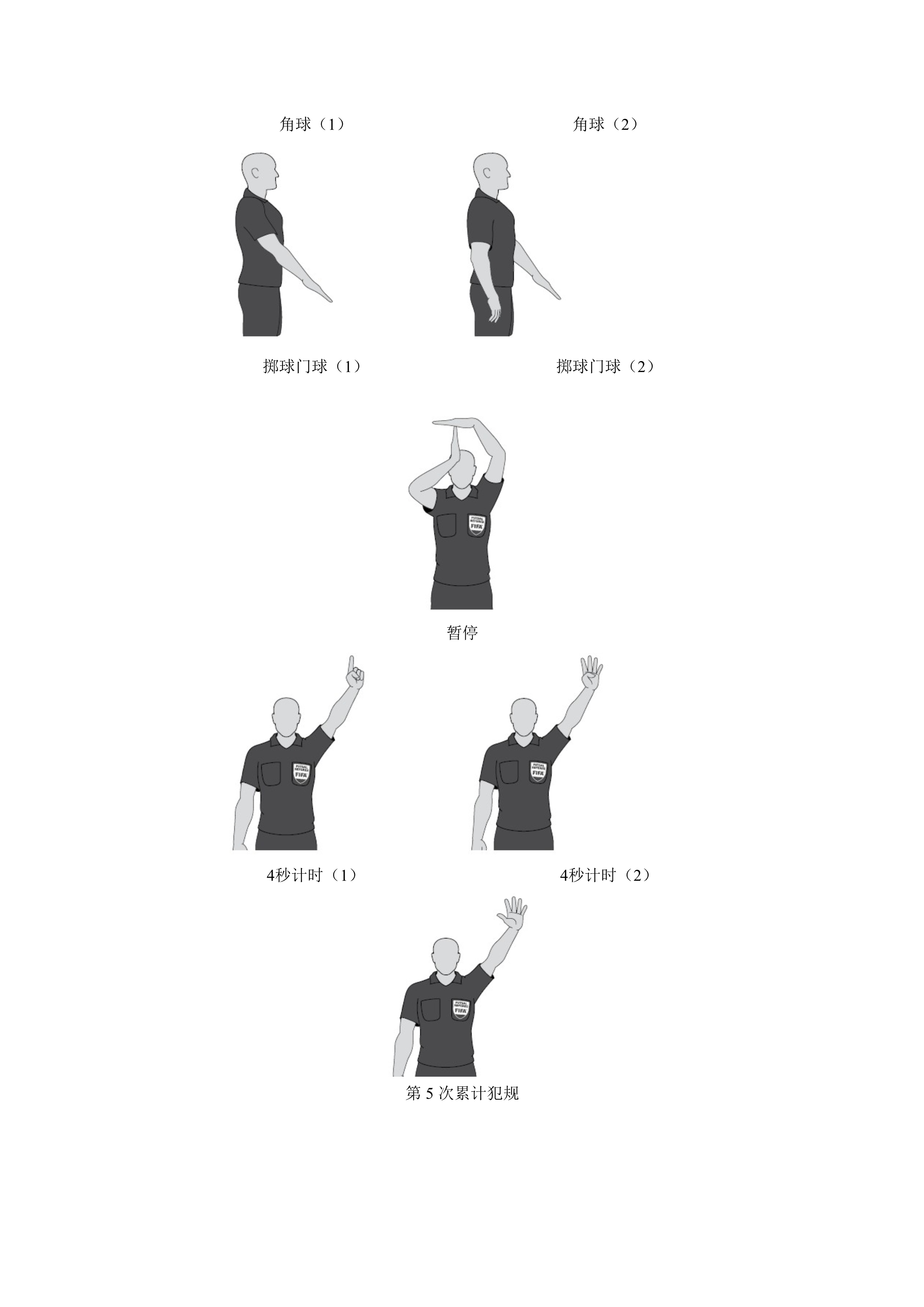 五人制足球裁判全场跑动还是半场,室内五人制足球裁判教学