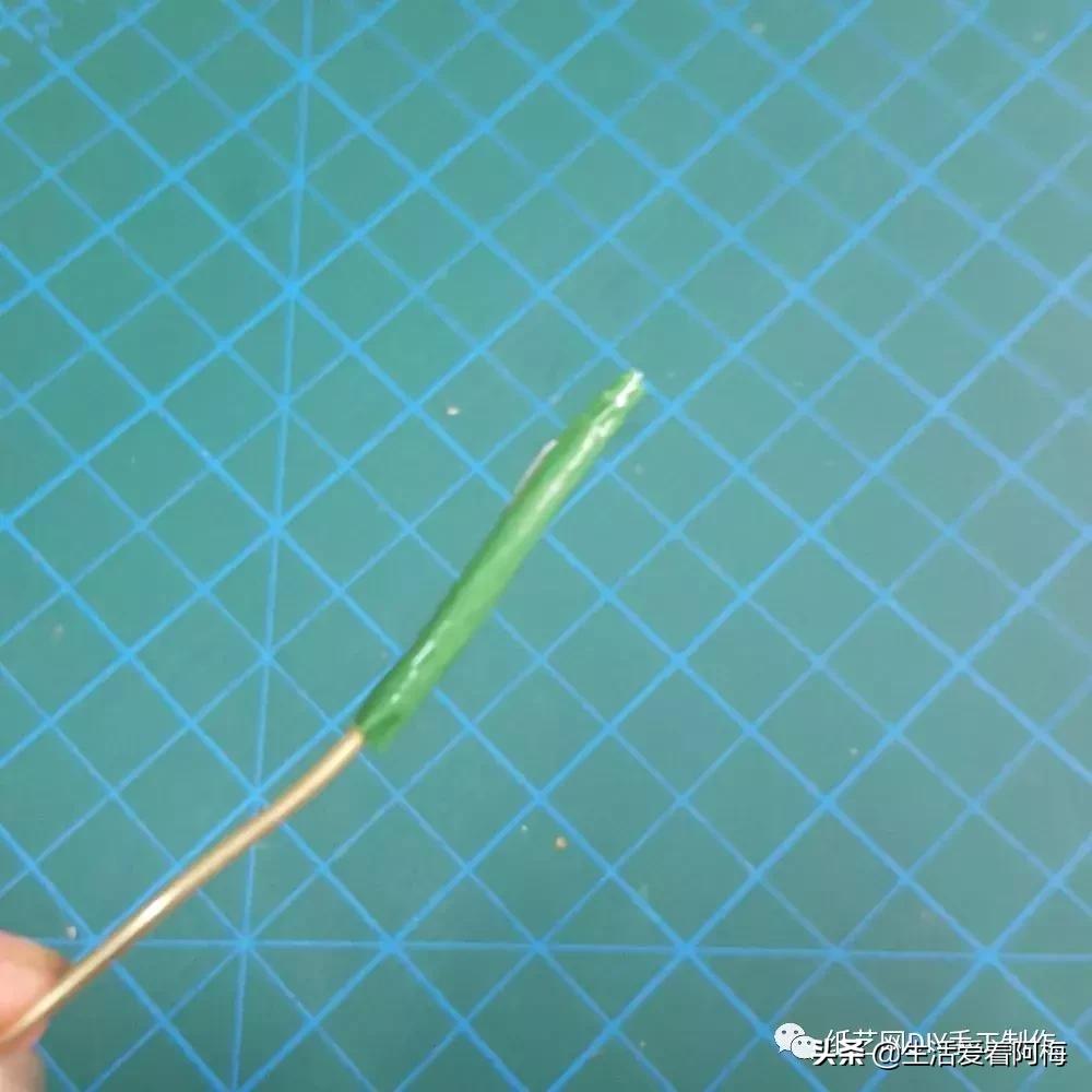 简单易学褶皱纸手工花束教师节,衍纸教师节立体花束教程