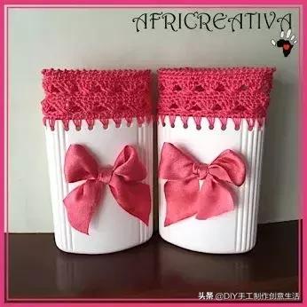 DIY手工制作：这是我见过最棒的塑料瓶旧物改造，钩编无所不能