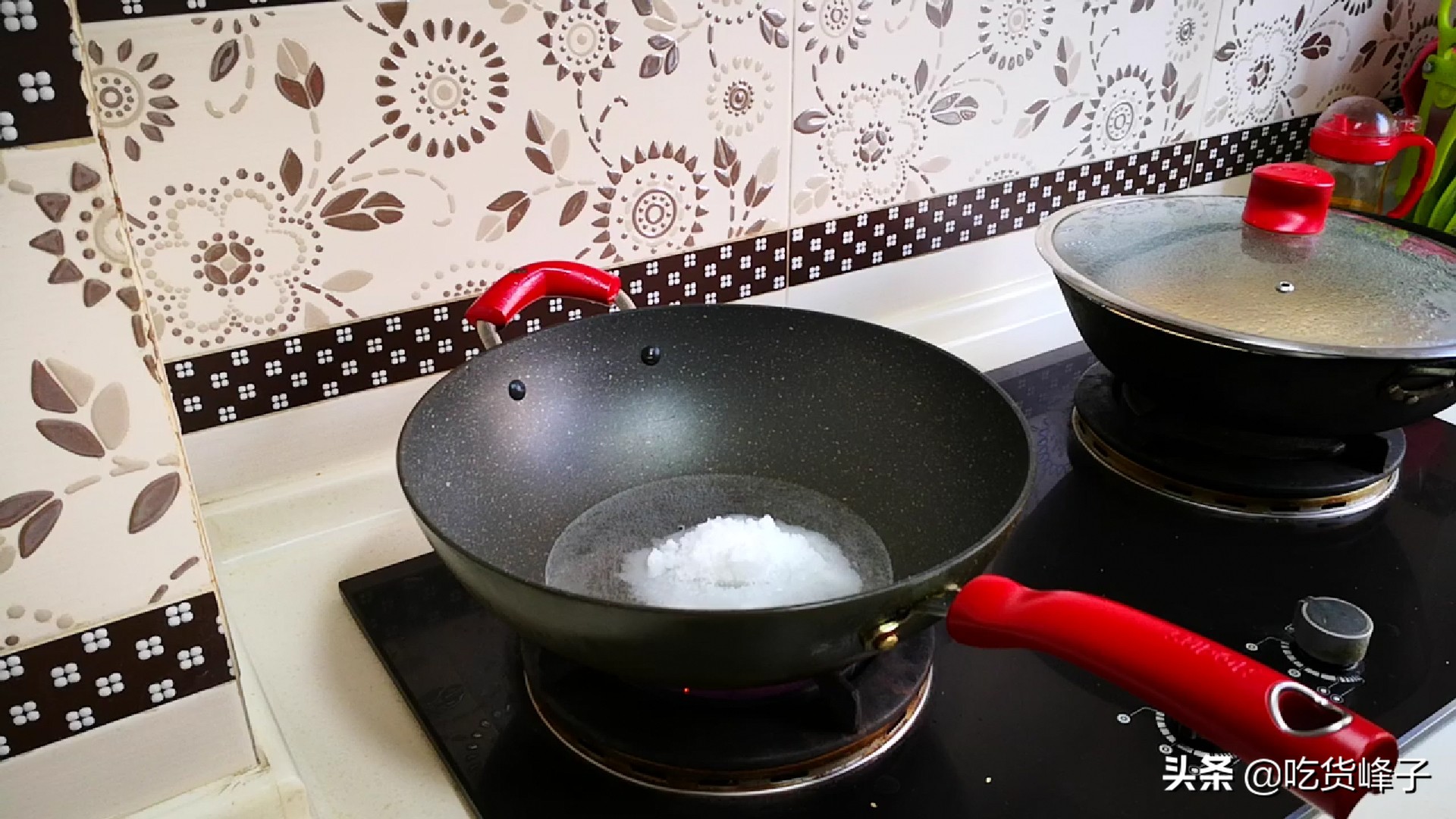 乡下糖豆的做法,炒糖豆子教学视频