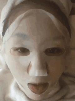 热巴敷面膜好吗,明星敷面膜大比拼