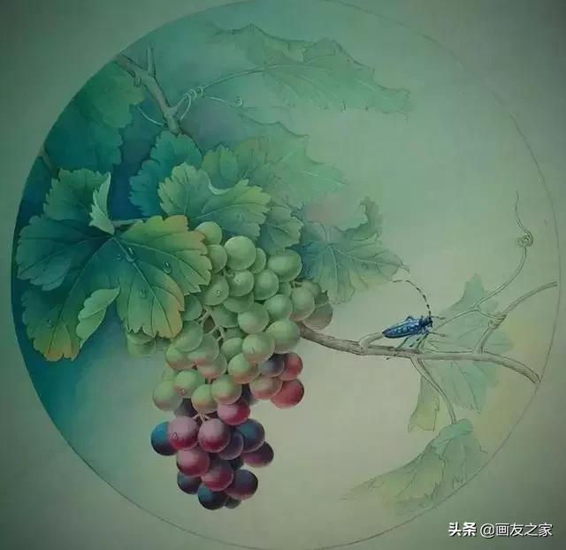 陈松岩工笔白描画全集,陈松岩工笔国画