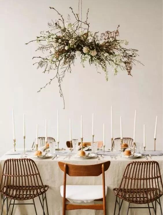 适合干花的装饰,简单的干花装饰