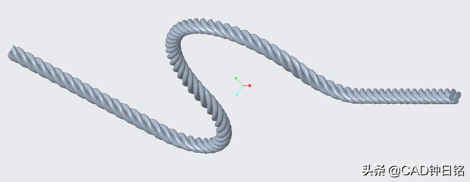 CREO/PROE产品设计教程之四芯花线建模，加深对关系式的认识