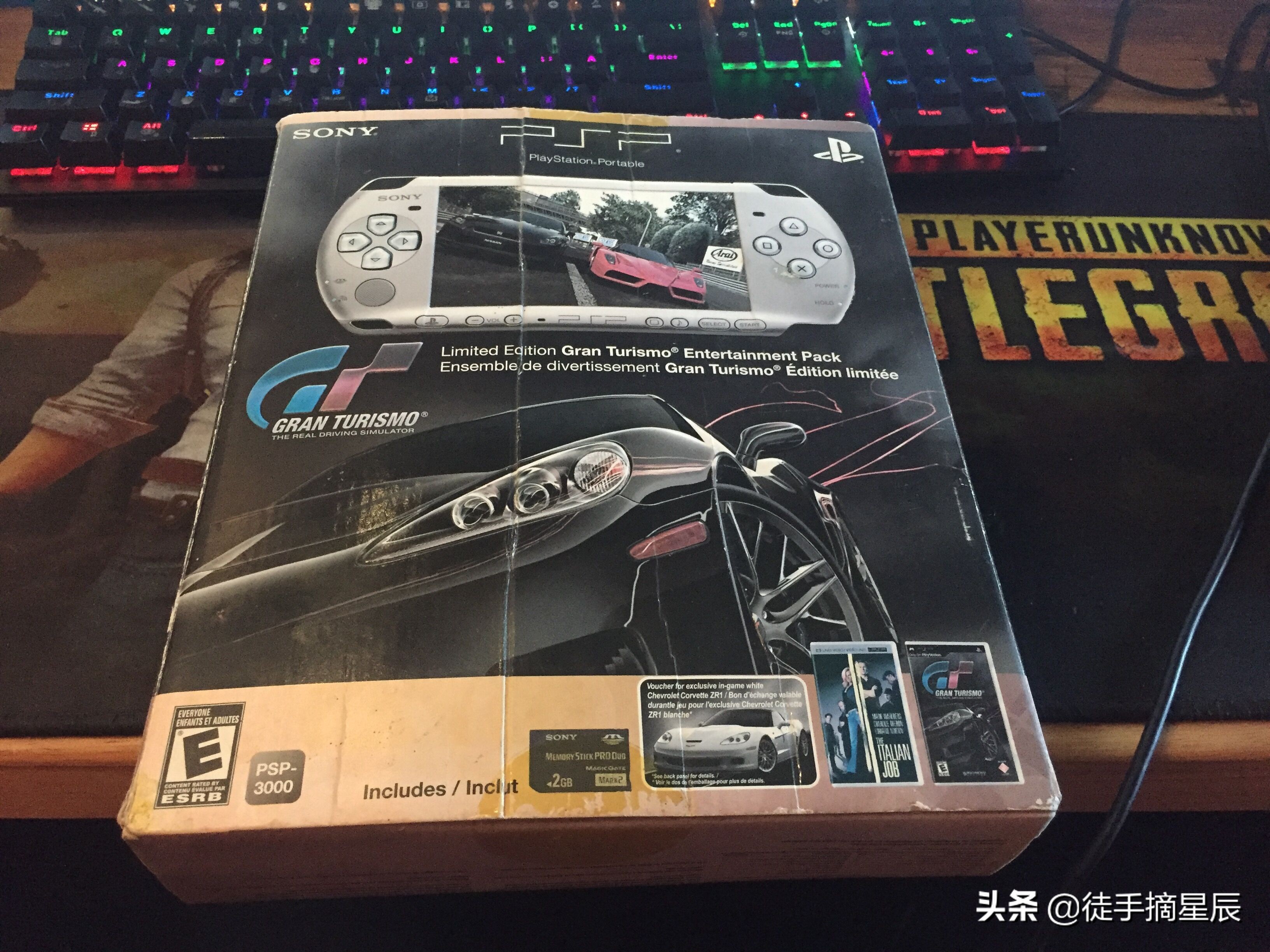 珍藏版psp3000,回忆满满的mc