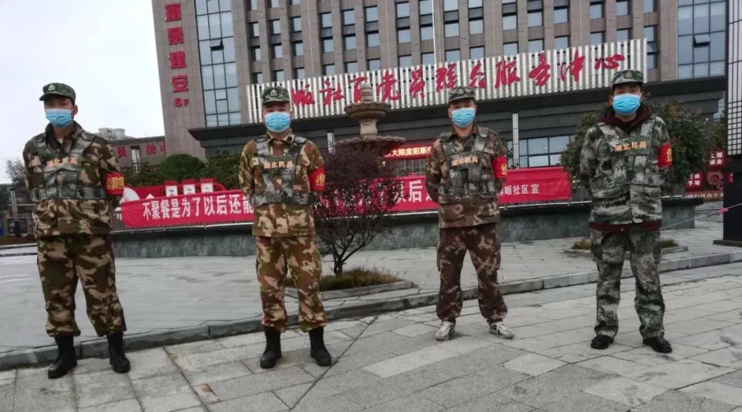 战疫英雄写真图片,湖北蕲春写真