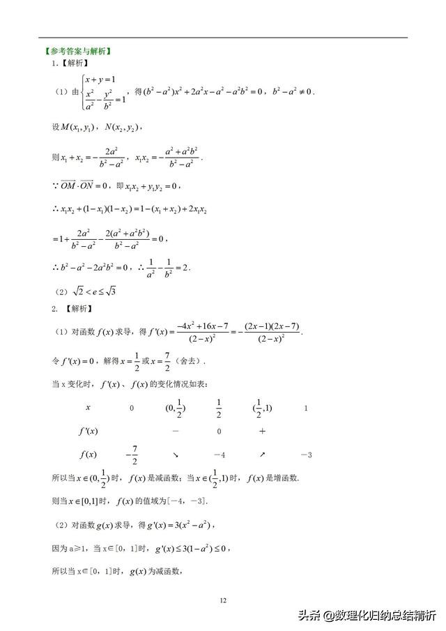 高考冲刺数学怎么快速提升,高考数学解答题解答技巧