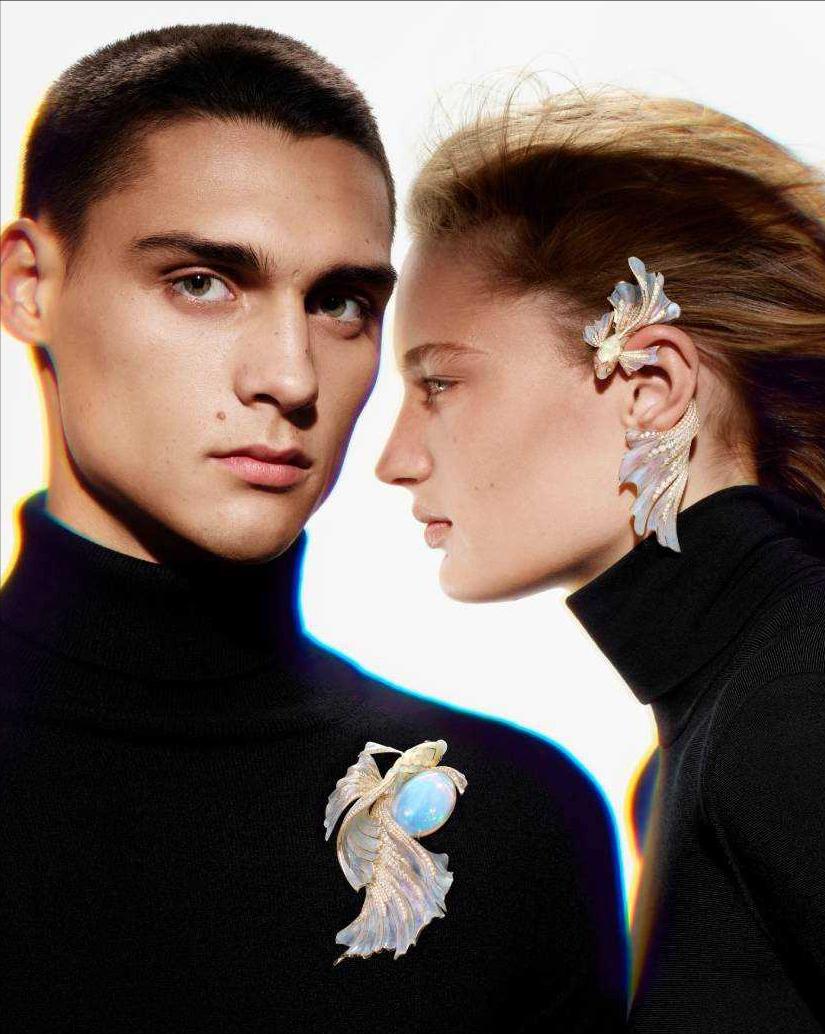 将鱼之美在首饰上完美演绎,宝诗龙仙气缭绕,国风首饰意境优美