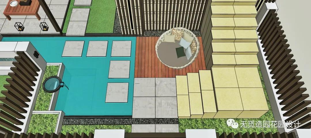 无觅造园：安徽35平宿州上河城外滩的秋水庭