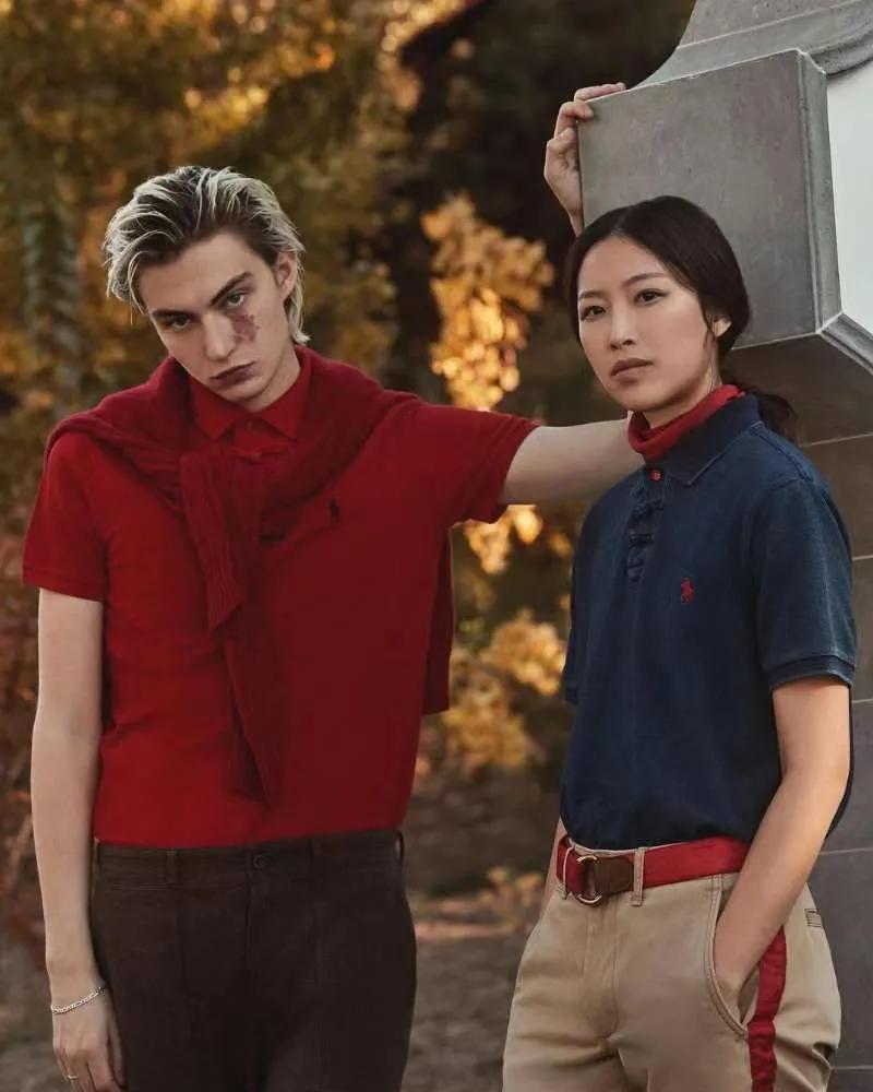 立领polo衫佟大为,佟大为立领polo