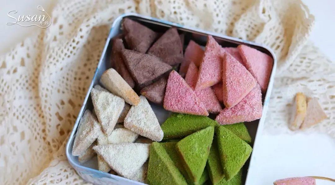 适合囤着过年的三角酥,日式雪绒三角酥的做法