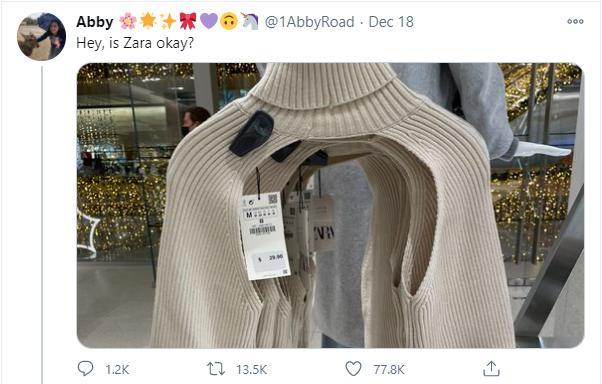 zara的毛裤 (zara新出牛仔裤)