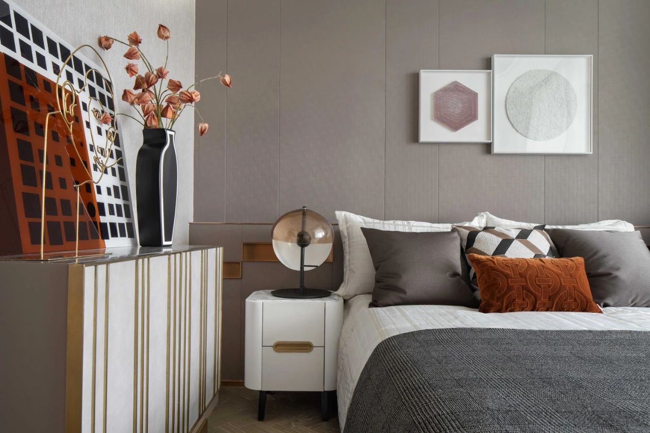 距离拥有一个爱马仕橙的家，不需要过多的费用，只需一片岩板设计