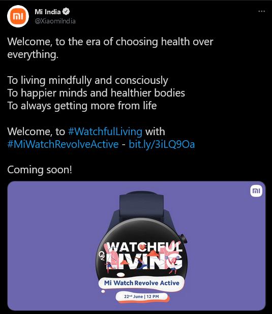小米Mi11Lite可以在印度加入新的智能手表（更新）