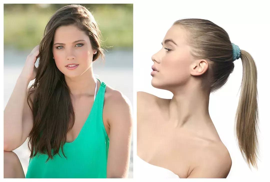 简单而又显脸小的发型,遮住大脸显脸小的发型