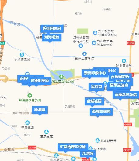郑州买二手房避坑的小区地图,郑州买房应避开哪些项目