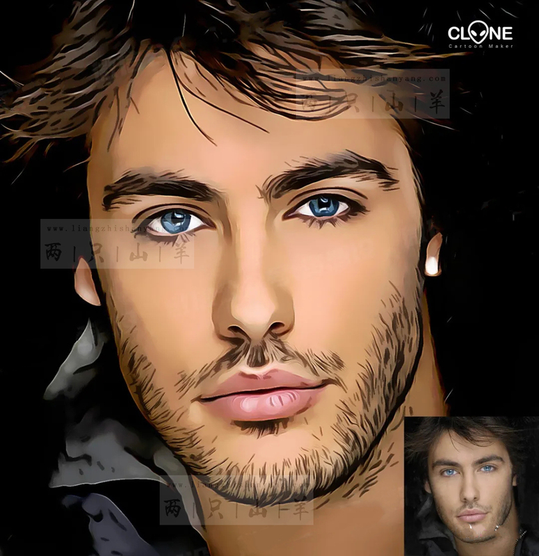 照片变卡通画一键生成,照片一键变成卡通漫画