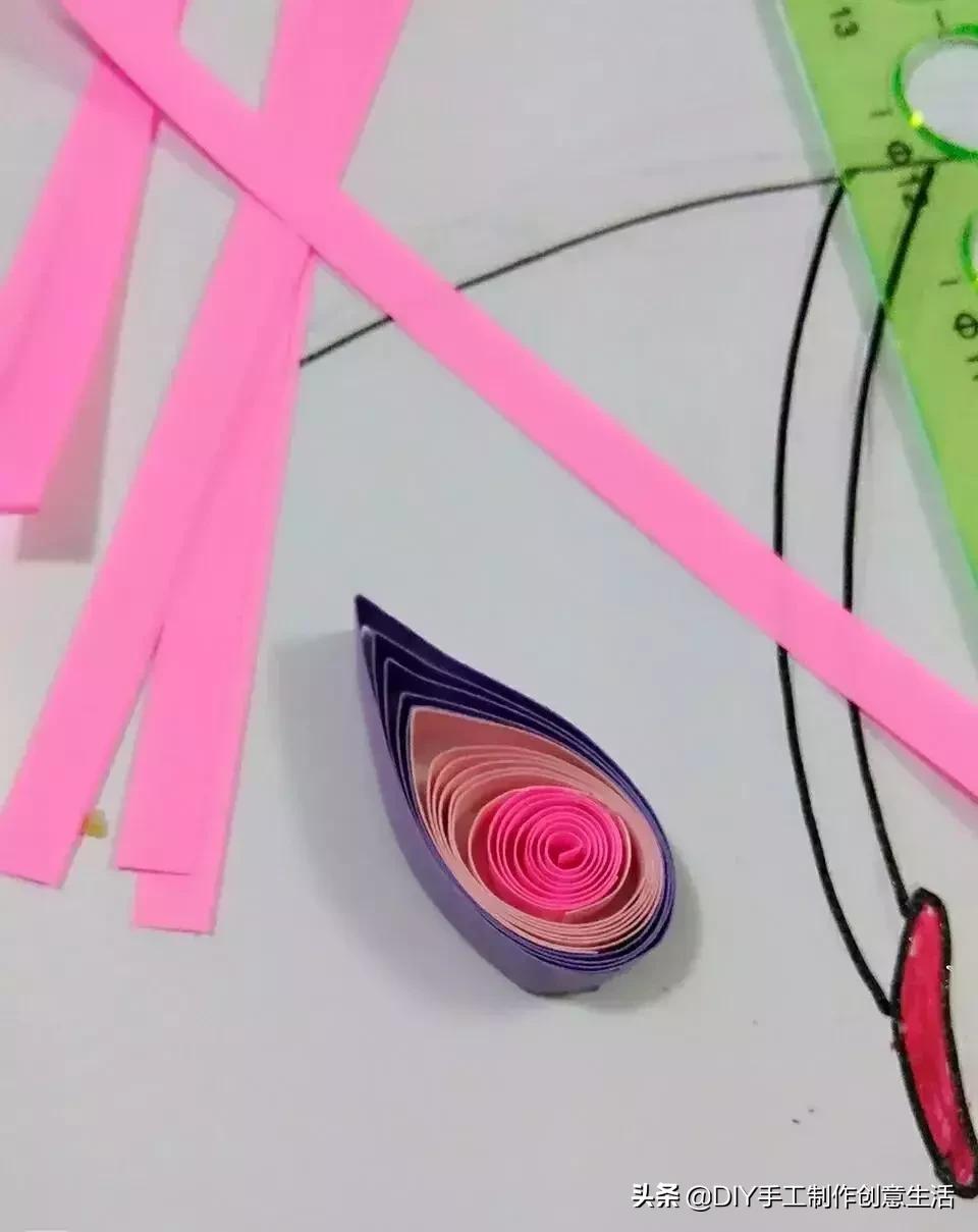 建党100周年衍纸亲子手工作品,幼儿衍纸手工作品介绍