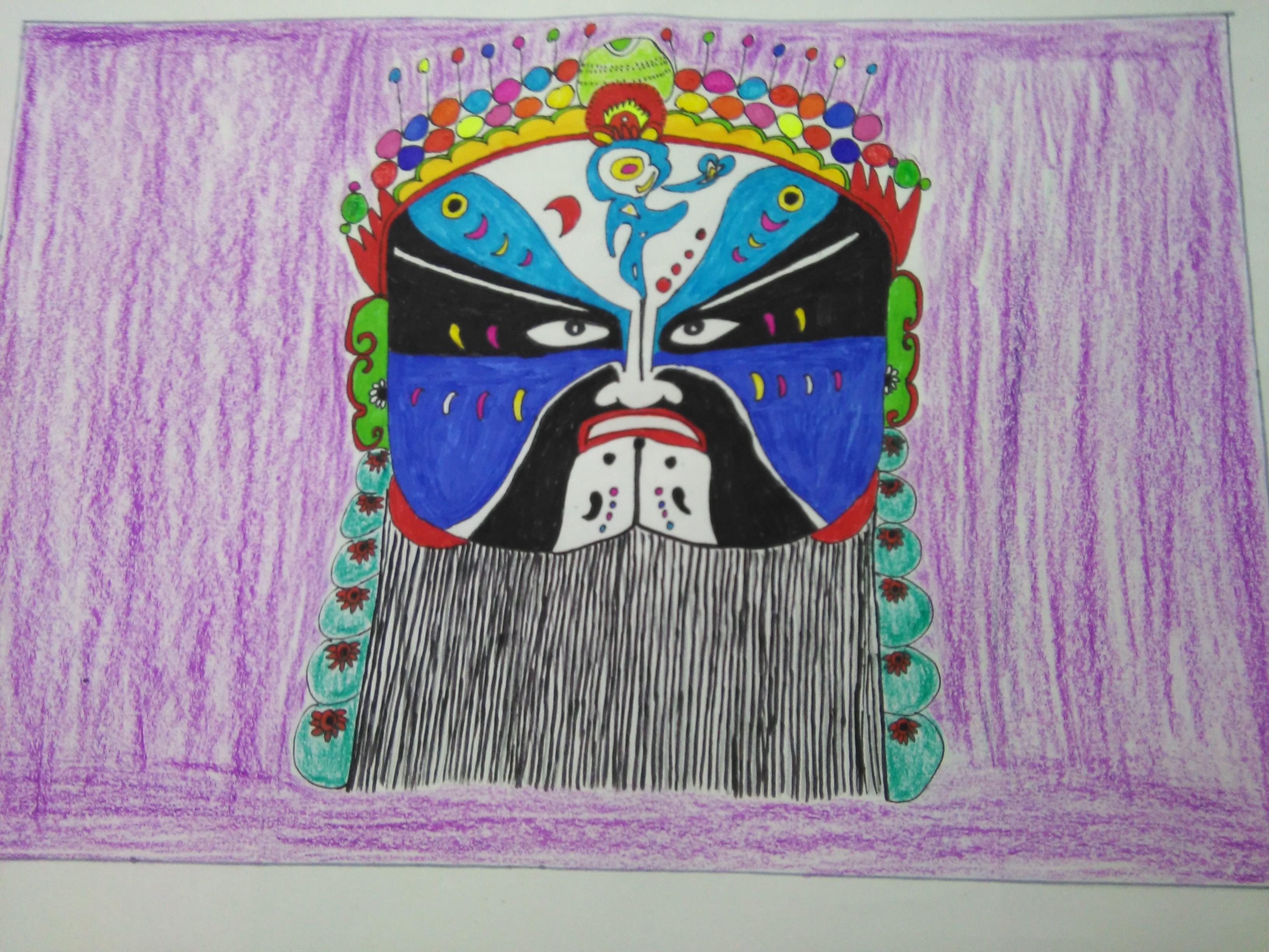 少女心爆棚的又简单的简笔画,安静女孩彩色简单简笔画图片