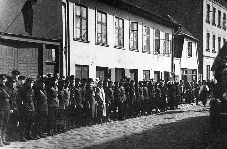 「历史另一面」被遗忘的铁拳—战争初期的拉脱维亚工人武装（1）