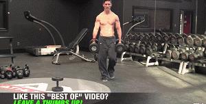 4分钟哑铃tabata训练全身燃脂,使用哑铃6个动作使你练遍全身